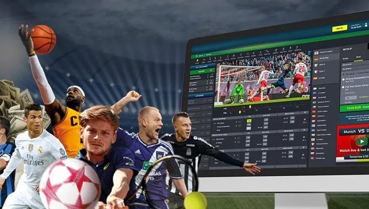 Winph Football Betting - Football stadium with match in progress